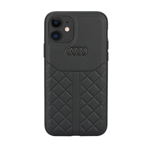 Audi Genuine Leather - Etui iPhone 12 / iPhone 12 Pro (Czarny) Audi Genuine Leather - Etui iPhone 12 / iPhone 12 Pro (Czarny)