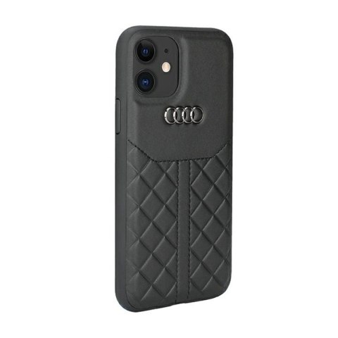 Audi Genuine Leather - Etui iPhone 12 / iPhone 12 Pro (Czarny) Audi Genuine Leather - Etui iPhone 12 / iPhone 12 Pro (Czarny)