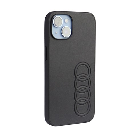 Audi Synthetic Leather - Etui iPhone 14 (Czarny) Audi Synthetic Leather - Etui iPhone 14 (Czarny)