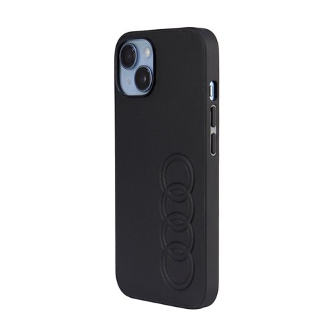 Audi Synthetic Leather - Etui iPhone 14 (Czarny) Audi Synthetic Leather - Etui iPhone 14 (Czarny)