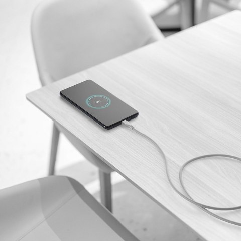 Cellularline Soft Cable - Kabel USB-C do USB-C 1.2 m (szary) Cellularline Soft Cable - Kabel USB-C do USB-C 1.2 m (szary)