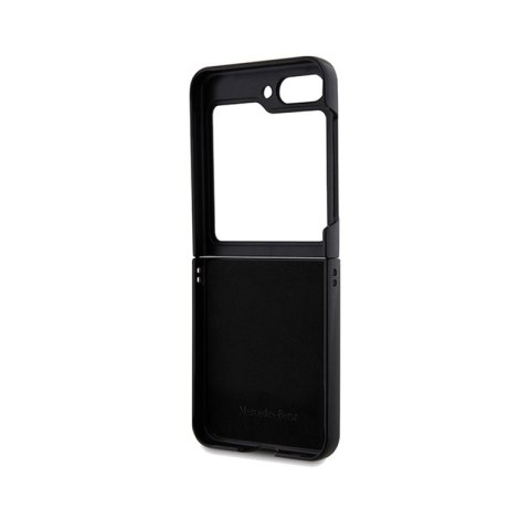 Mercedes Leather Urban Line - Etui Samsung Z Flip 5 (czarny) Mercedes Leather Urban Line - Etui Samsung Z Flip 5 (czarny)