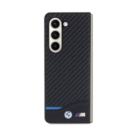 BMW Leather Carbon - Etui Samsung Galaxy Z Fold 5 (czarny) BMW Leather Carbon - Etui Samsung Galaxy Z Fold 5 (czarny)