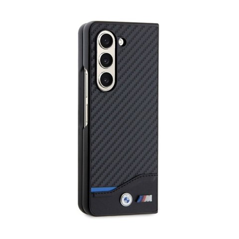 BMW Leather Carbon - Etui Samsung Galaxy Z Fold 5 (czarny) BMW Leather Carbon - Etui Samsung Galaxy Z Fold 5 (czarny)