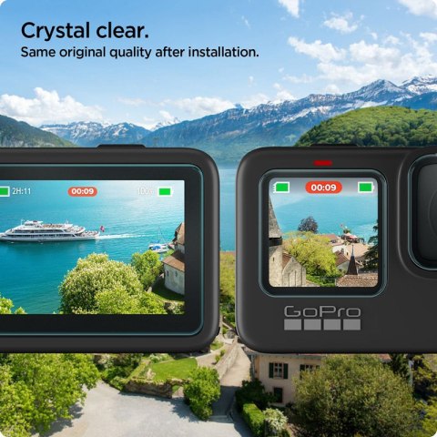 Spigen Glas.TR Slim + Film 2-Set - Zestaw szkieł i folii do GoPro Hero 12 / 11 / 10 / 9 (2 zestawy) Spigen Glas.TR Slim + Film 2-Set - Zestaw szkieł i folii do GoPro Hero 12 / 11 / 10 / 9 (2 zestawy)