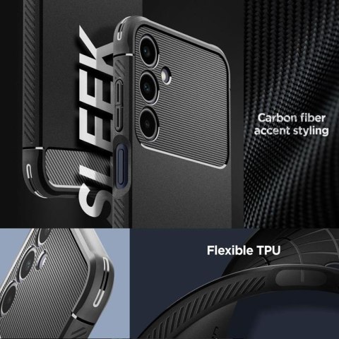 Spigen Rugged Armor - Etui do Samsung Galaxy A25 5G (Czarny) Spigen Rugged Armor - Etui do Samsung Galaxy A25 5G (Czarny)