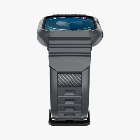 Spigen Rugged Armor Pro - Pasek z obudową do Apple Watch 4/5/6/7/8/9/SE 44/45 mm (Dark Grey) Spigen Rugged Armor Pro - Pasek z obudową do Apple Watch 4/5/6/7/8/9/SE 44/45 mm (Dark Grey)