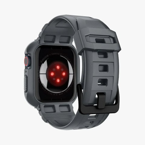 Spigen Rugged Armor Pro - Pasek z obudową do Apple Watch 4/5/6/7/8/9/SE 44/45 mm (Dark Grey) Spigen Rugged Armor Pro - Pasek z obudową do Apple Watch 4/5/6/7/8/9/SE 44/45 mm (Dark Grey)