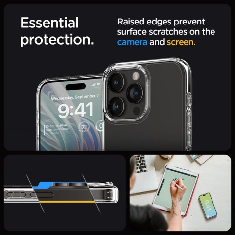 Spigen Ultra Hybrid - Etui do iPhone 15 Pro Max (Przezroczysty) Spigen Ultra Hybrid - Etui do iPhone 15 Pro Max (Przezroczysty)