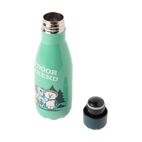 BT21 - Butelka termiczna ze stali nierdzewnej 260 ml Outdoor Weekend BT21 - Butelka termiczna ze stali nierdzewnej 260 ml Outdoor Weekend