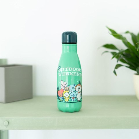 BT21 - Butelka termiczna ze stali nierdzewnej 260 ml Outdoor Weekend BT21 - Butelka termiczna ze stali nierdzewnej 260 ml Outdoor Weekend