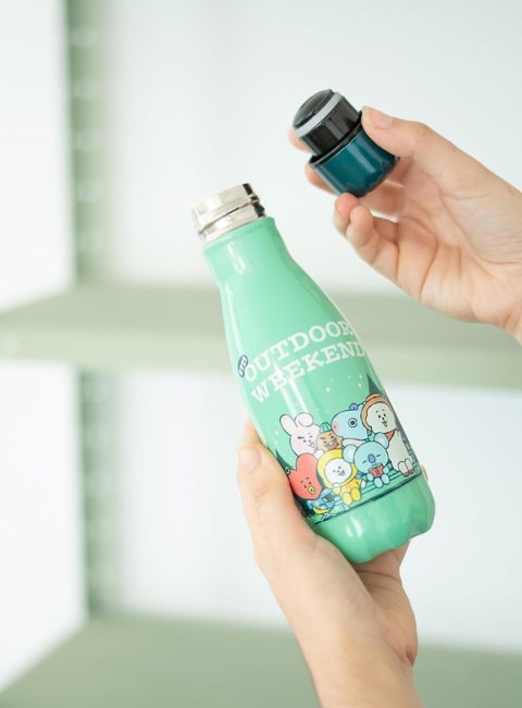 BT21 - Butelka termiczna ze stali nierdzewnej 260 ml Outdoor Weekend BT21 - Butelka termiczna ze stali nierdzewnej 260 ml Outdoor Weekend