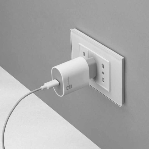 Cellularline Stylecolor Charger - Ładowarka sieciowa USB-C Power Delivery 20W (biały) Cellularline Stylecolor Charger - Ładowarka sieciowa USB-C Power Delivery 20W (biały)
