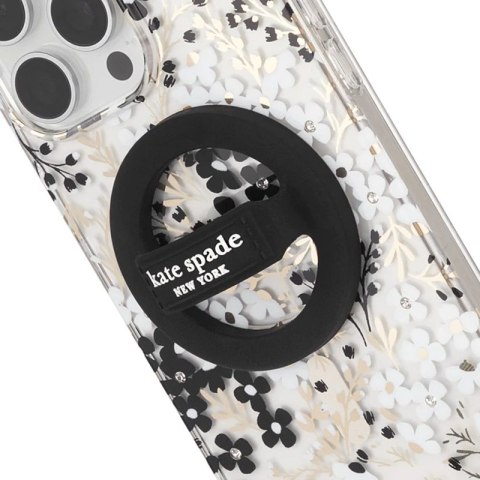 Kate Spade New York Magnetic Loop Grip - Uchwyt MagSafe na palec (Black) Kate Spade New York Magnetic Loop Grip - Uchwyt MagSafe na palec (Black)