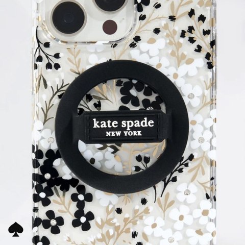 Kate Spade New York Magnetic Loop Grip - Uchwyt MagSafe na palec (Black) Kate Spade New York Magnetic Loop Grip - Uchwyt MagSafe na palec (Black)
