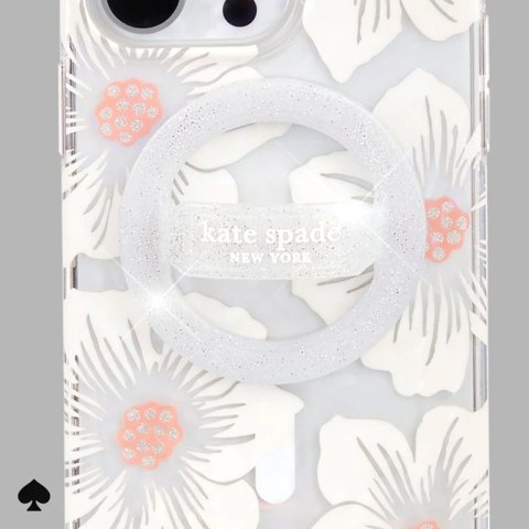 Kate Spade New York Magnetic Loop Grip - Uchwyt MagSafe na palec (The Sparkle Silver) Kate Spade New York Magnetic Loop Grip - Uchwyt MagSafe na palec (The Sparkle Silver)