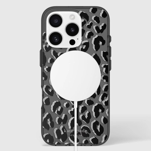 Kate Spade New York Protective MagSafe - Etui iPhone 16 Pro (City Leopard) Kate Spade New York Protective MagSafe - Etui iPhone 16 Pro (City Leopard)