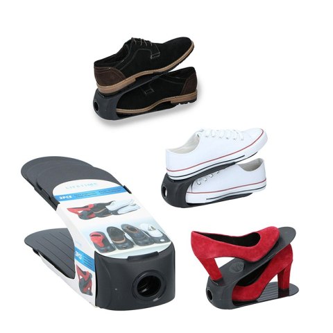 Lifetime - Organizer na buty 3 szt. (czarny) Lifetime - Organizer na buty 3 szt. (czarny)