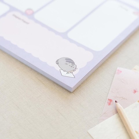 Pusheen - Planner tygodniowy z kolekcji Moments 54 strony A4 Pusheen - Planner tygodniowy z kolekcji Moments 54 strony A4