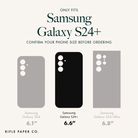 Rifle Paper Clear - Etui Samsung Galaxy S24+ (Petite Fleurs) Rifle Paper Clear - Etui Samsung Galaxy S24+ (Petite Fleurs)