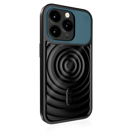 STM Reawaken Ripple MagSafe - Etui iPhone 15 Pro Max (Black / Atlantic) STM Reawaken Ripple MagSafe - Etui iPhone 15 Pro Max (Black / Atlantic)