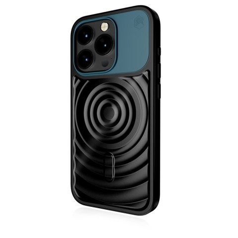 STM Reawaken Ripple MagSafe - Etui iPhone 15 Pro Max (Black / Atlantic) STM Reawaken Ripple MagSafe - Etui iPhone 15 Pro Max (Black / Atlantic)