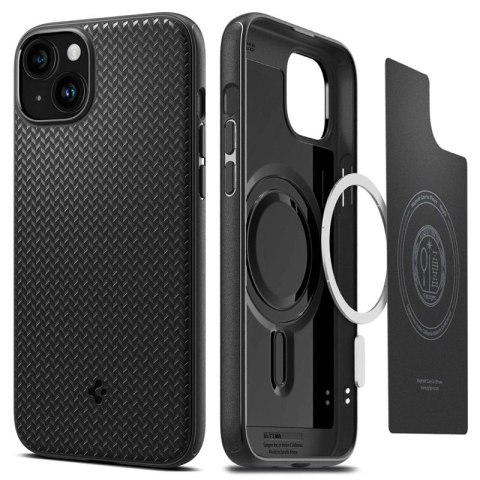 Spigen Mag Armor MagSafe - Etui do iPhone 15 (Matte Black) Spigen Mag Armor MagSafe - Etui do iPhone 15 (Matte Black)