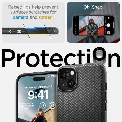 Spigen Mag Armor MagSafe - Etui do iPhone 15 (Matte Black) Spigen Mag Armor MagSafe - Etui do iPhone 15 (Matte Black)