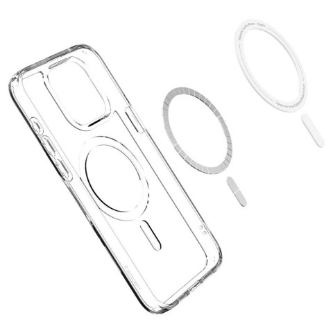 Spigen Ultra Hybrid Mag MagSafe - Etui do iPhone 15 Pro (Biały) Spigen Ultra Hybrid Mag MagSafe - Etui do iPhone 15 Pro (Biały)