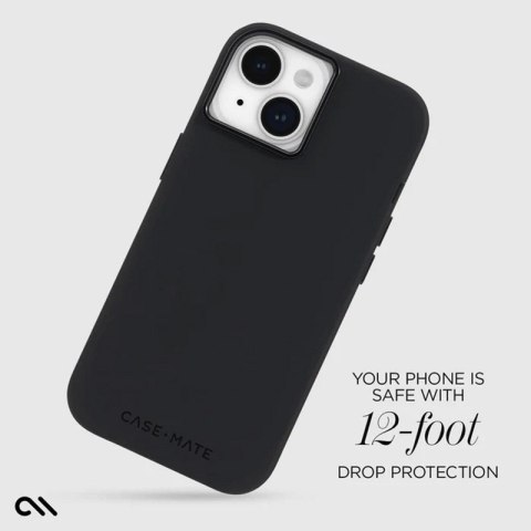 Case-Mate Silicone MagSafe - Etui iPhone 15 / iPhone 14 / iPhone 13 (Black) Case-Mate Silicone MagSafe - Etui iPhone 15 / iPhone 14 / iPhone 13 (Black)