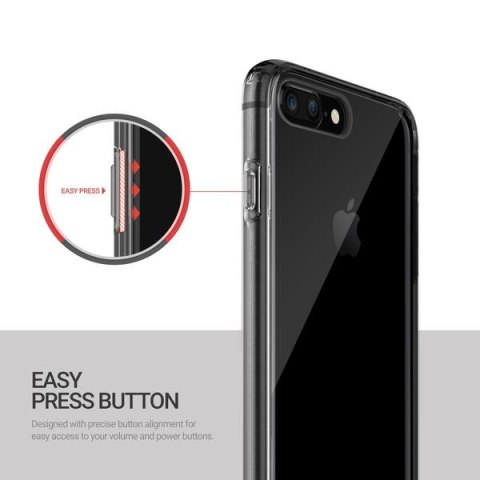 Obliq Naked Shield - Etui iPhone 8 Plus / 7 Plus (Smoky Black) Obliq Naked Shield - Etui iPhone 8 Plus / 7 Plus (Smoky Black)