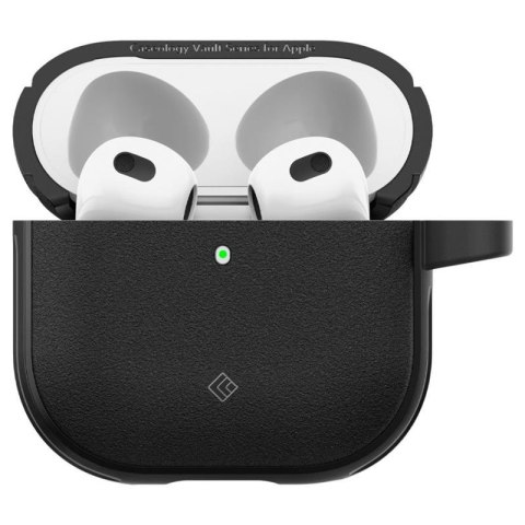 Spigen Caseology Vault - Etui do Apple AirPods 4 (Matte Black) Spigen Caseology Vault - Etui do Apple AirPods 4 (Matte Black)