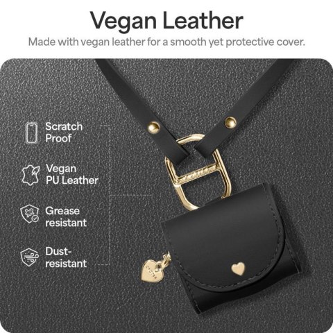 Spigen Cyrill Mini Bag - Etui z paskiem do Apple AirPods 4 (Czarny) Spigen Cyrill Mini Bag - Etui z paskiem do Apple AirPods 4 (Czarny)