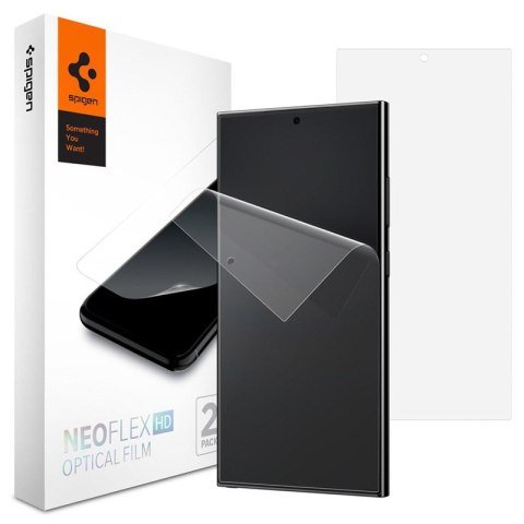 Spigen Neo Flex 2-Pack - Folia ochronna 2 szt. do Samsung Galaxy S24 Ultra (Przezroczysty) Spigen Neo Flex 2-Pack - Folia ochronna 2 szt. do Samsung Galaxy S24 Ultra (Przezroczysty)