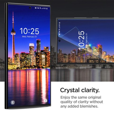 Spigen Neo Flex 2-Pack - Folia ochronna 2 szt. do Samsung Galaxy S24 Ultra (Przezroczysty) Spigen Neo Flex 2-Pack - Folia ochronna 2 szt. do Samsung Galaxy S24 Ultra (Przezroczysty)