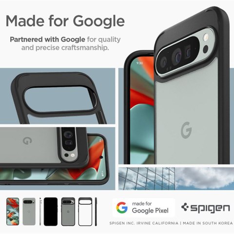 Spigen Ultra Hybrid - Etui do Google Pixel 9 Pro XL (Matte Black) Spigen Ultra Hybrid - Etui do Google Pixel 9 Pro XL (Matte Black)