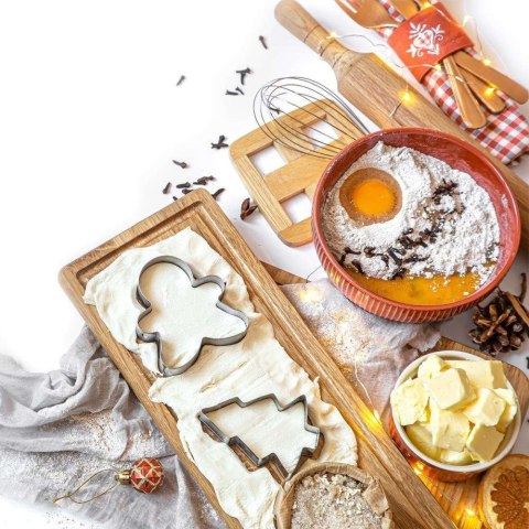 LA CUCINA WYKRAWACZE DO CIASTECZEK PIERNICZNKÓW ŚWIĄTECZNYCH 6szt. LA CUCINA WYKRAWACZE DO CIASTECZEK PIERNICZNKÓW ŚWIĄTECZNYCH 6szt.