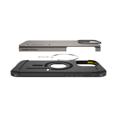 Spigen Tough Armor Mag MagSafe - Etui do iPhone 16 Pro (Gunmetal) Spigen Tough Armor Mag MagSafe - Etui do iPhone 16 Pro (Gunmetal)