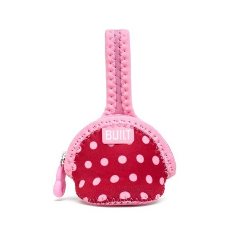 BUILT Paci-Finder - Pokrowiec na smoczek (Baby Pink Mini Dots) BUILT Paci-Finder - Pokrowiec na smoczek (Baby Pink Mini Dots)