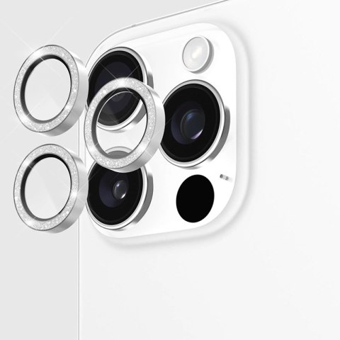 Case-Mate Aluminum Ring Lens Protector - Szkło ochronne na obiektyw aparatu iPhone 16 Pro / iPhone 16 Pro Max (Twinkle) Case-Mate Aluminum Ring Lens Protector - Szkło ochronne na obiektyw aparatu iPhone 16 Pro / iPhone 16 Pro Max (Twinkle)