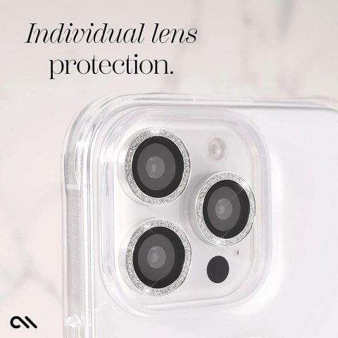 Case-Mate Aluminum Ring Lens Protector - Szkło ochronne na obiektyw aparatu iPhone 16 Pro / iPhone 16 Pro Max (Twinkle) Case-Mate Aluminum Ring Lens Protector - Szkło ochronne na obiektyw aparatu iPhone 16 Pro / iPhone 16 Pro Max (Twinkle)