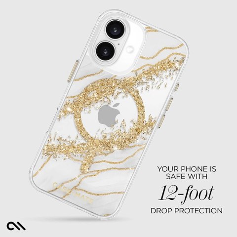 Case-Mate Karat MagSafe - Etui iPhone 16 (Granite) Case-Mate Karat MagSafe - Etui iPhone 16 (Granite)