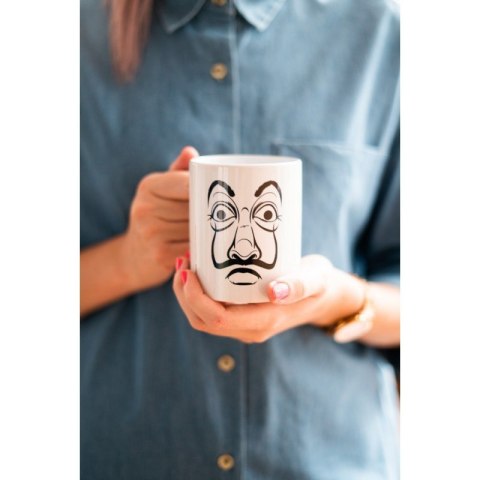 Dom z Papieru - Kubek ceramiczny w pudełku prezentowym 330 ml (La Casa De Papel Mask) Dom z Papieru - Kubek ceramiczny w pudełku prezentowym 330 ml (La Casa De Papel Mask)