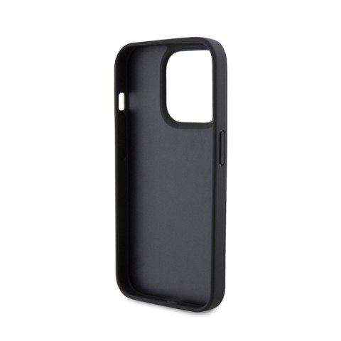 Ferrari Twist Metal Logo - Etui iPhone 15 Pro (czarny) Ferrari Twist Metal Logo - Etui iPhone 15 Pro (czarny)