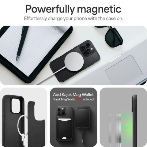 Spigen Cyrill Kajuk Classic Charm Mag MagSafe - Etui iPhone 16 Pro (Black) Spigen Cyrill Kajuk Classic Charm Mag MagSafe - Etui iPhone 16 Pro (Black)