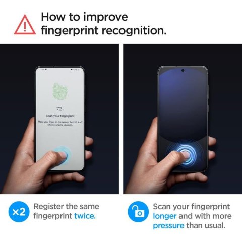 Spigen GLAS.TR EZ FIT 2-Pack - Szkło hartowane do Samsung Galaxy S24 FE (2 sztuki) Spigen GLAS.TR EZ FIT 2-Pack - Szkło hartowane do Samsung Galaxy S24 FE (2 sztuki)