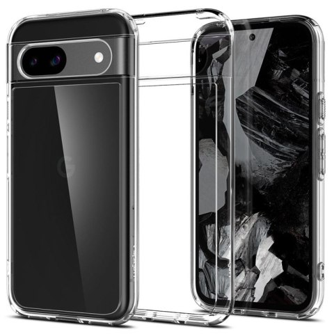 Spigen Ultra Hybrid - Etui do Google Pixel 8A (Przezroczysty) Spigen Ultra Hybrid - Etui do Google Pixel 8A (Przezroczysty)