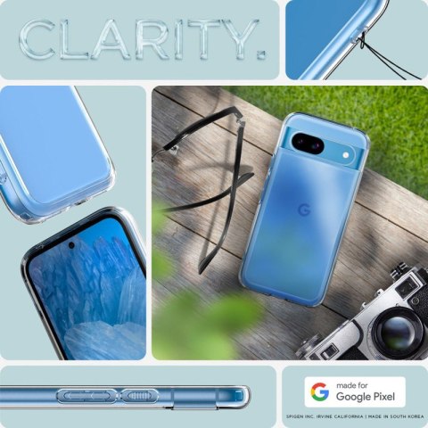 Spigen Ultra Hybrid - Etui do Google Pixel 8A (Przezroczysty) Spigen Ultra Hybrid - Etui do Google Pixel 8A (Przezroczysty)