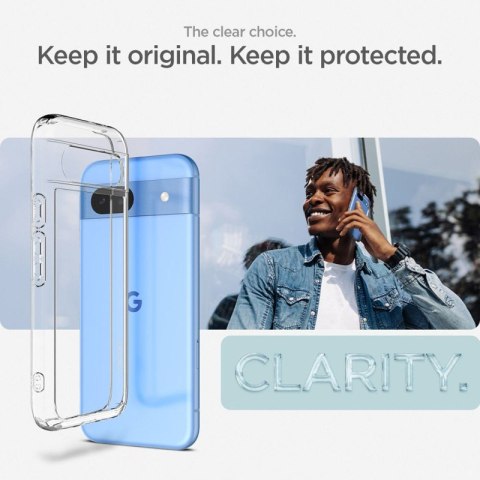 Spigen Ultra Hybrid - Etui do Google Pixel 8A (Przezroczysty) Spigen Ultra Hybrid - Etui do Google Pixel 8A (Przezroczysty)