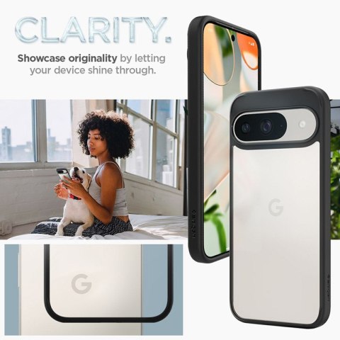 Spigen Ultra Hybrid - Etui do Google Pixel 9 / 9 Pro (Matte Black) Spigen Ultra Hybrid - Etui do Google Pixel 9 / 9 Pro (Matte Black)